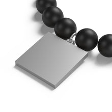 Load image into Gallery viewer, Matte Onyx Bracelet Black