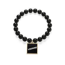Load image into Gallery viewer, Matte Onyx Bracelet Black